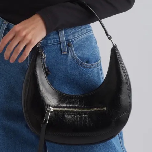 Marc Jacobs Small Crescent Shoulder Bag - Picture 2 of 5